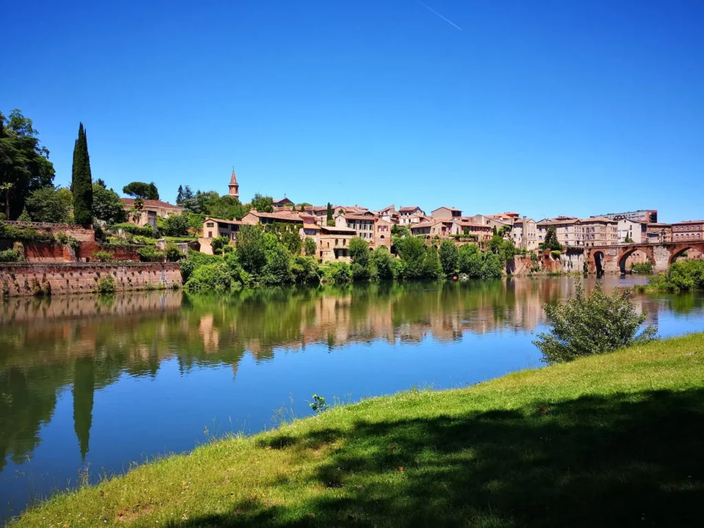 Les berges du Tarn à Albi